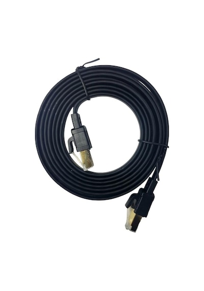 Ironstar 10metre Cat8 Ethernet Flat Kablo Rj45 - 40gbps Hız Destekli
