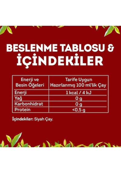 Lipton Extra Dem Demlik Süzen Poşet Siyah Çay 100'lü Paket