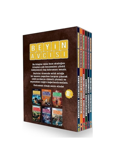 Beyin Avcısı Seti - 6 Kitap Takım - Kutulu - Ahmet Baki Yerli - Acayip