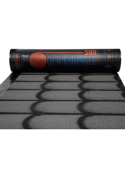Quick Shingle - Kiremit Desenli Membran (Gri)