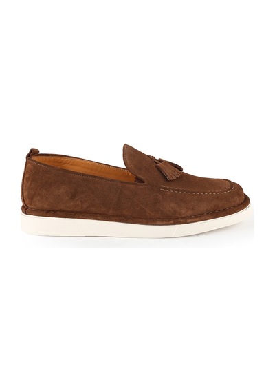 Libero Erkek Loafer Ayakkabı Hakiki Süet Deri Püskül Detaylı Pratik Slip-on Esnek Hafif Beyaz Eva Taban L6041 Açık Taba Libero Erkek Loafer Ayakkabı Hakiki Süet Deri Püskül Detaylı Pratik Slip-on Esnek Hafif Beyaz Eva Taban L6041 Açık Taba