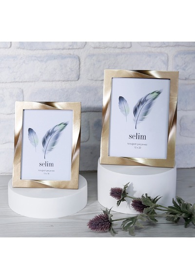 Selim 15 x 20 CM Curved Çerçeve Vizon
