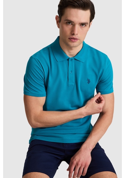 U.S. Polo Assn. U.s. Polo Assn. Erkek Petrol Tişört Basic 50322347-vr102