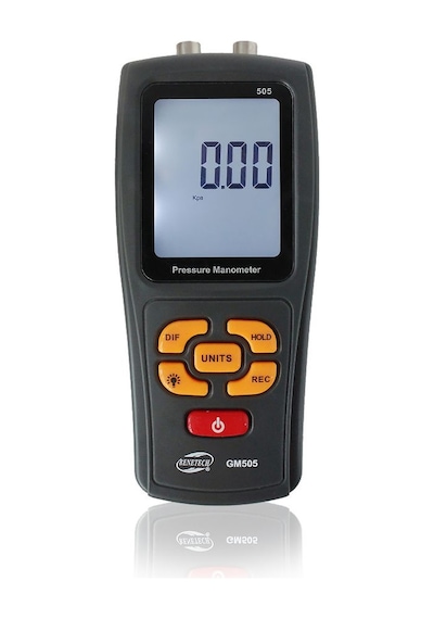 Benetech Gm505 Manometre Fark Basınç Ölçer
