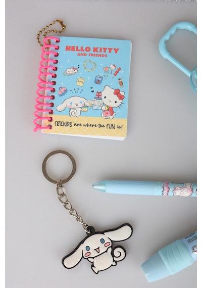 Sweet Bow Collection Lisanslı Cinnamoroll 17 Parça Kırtasiye Seti Resim Defteri,çıtçıt Dosya Diğer