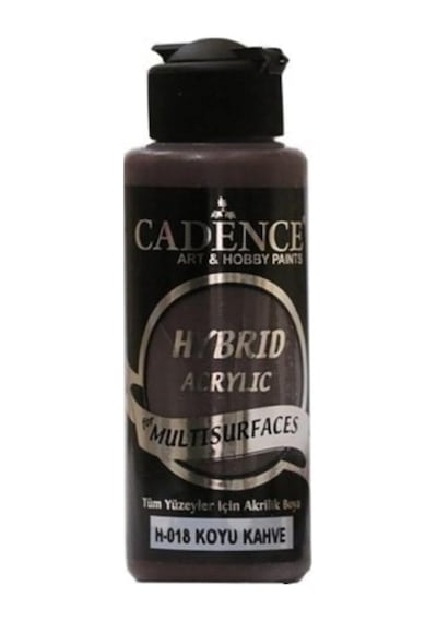 Multisurface Hybrid Hibrit Akrilik Boya H-018 Koyu Kahve 120 Ml Koyu Kahve Tek Ebat Unisex Tek Renk