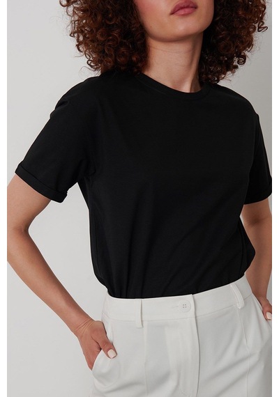 Madmext Mad Girls Siyah Tişört Mg1351-siyah Siyah