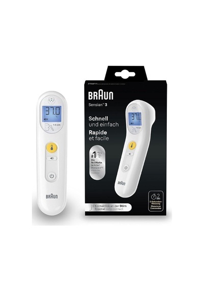 Braun Sensian 3 Bnt050we Temassız Alından Ateş Ölçer Diğer