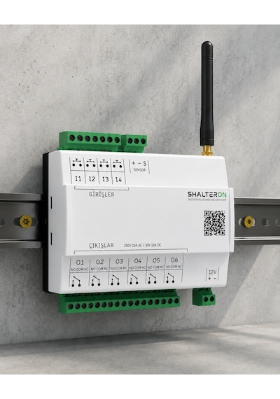 Shalteron - Mobil Uygulama İle Uzaktan Kontrol Ve Sulama Cihazı Gsm-4g