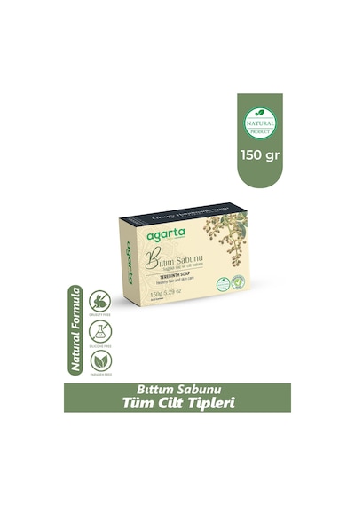 Agarta Doğal El Yapımı Bıttım Sabunu 150 GR