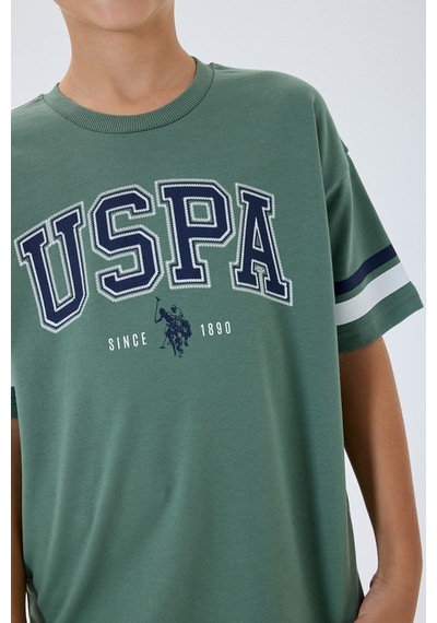 U.S. Polo Assn. U.s. Polo Assn Erkek Çocuk Bermuda 2'li Takım K.yeşil-2686