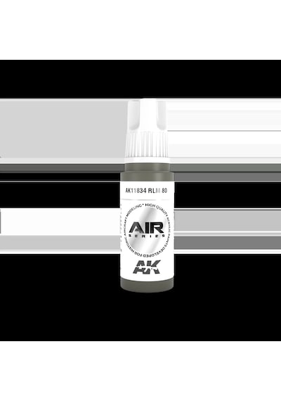 Ak Interactive 11834, 17 Ml. 3gen Rlm 80 Aircraft Maket Boyası Standart