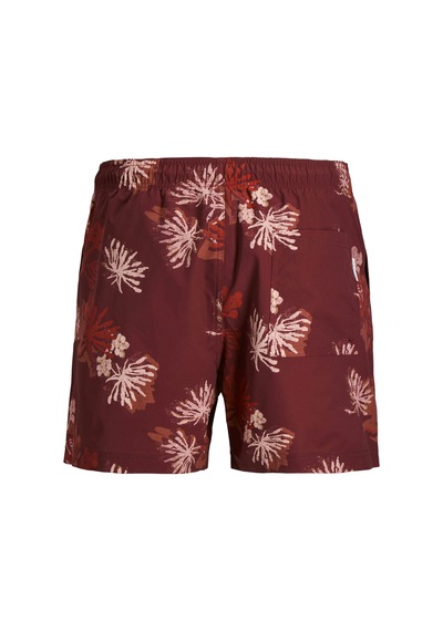 Jack&jones Jpstmauı Shell Aop Swım Shorts Reg Bordo Jack&jones Jpstmauı Shell Aop Swım Shorts Reg Bordo