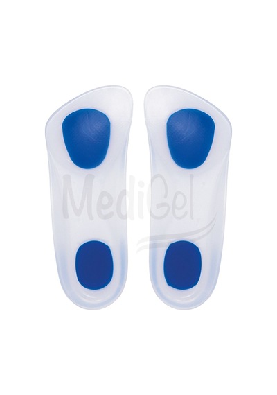 Medigel MG02 - Silikon 3/4 Ortopedik Topuk Dikeni Yumuşak Tabanlık