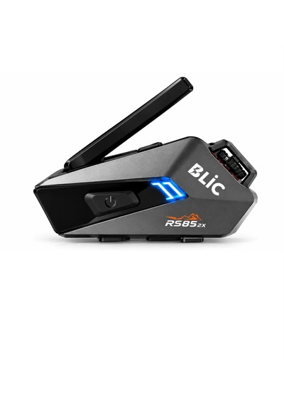 Blic Rs85 2x Tekli Motosiklet İnterkom 2 Kişi Eşleşme Özellikli, Bluetooth 5.0, 800 Mah Batarya
