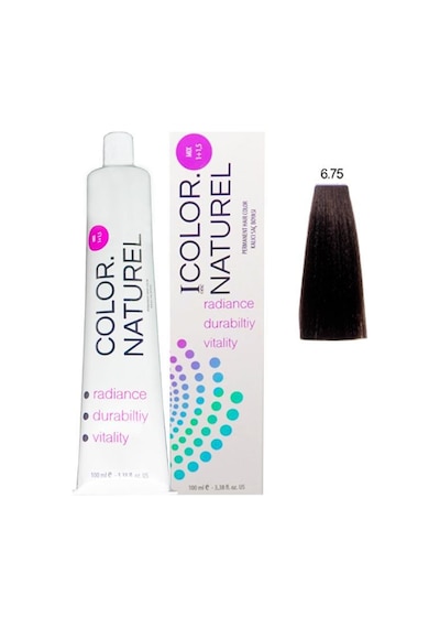 Color Naturel Saç Boyası 6.75 Sıcak Kahve 100 Ml