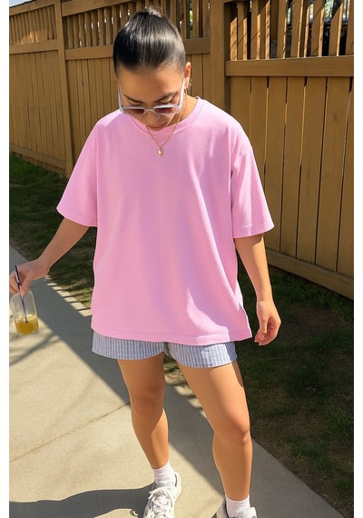 Düz Unisex Tshırt 3q6 Çok Renkli