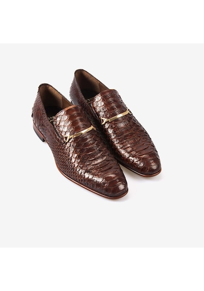 Mocassini Gold Erkek Klasik Ayakkabı 4637 Kahve