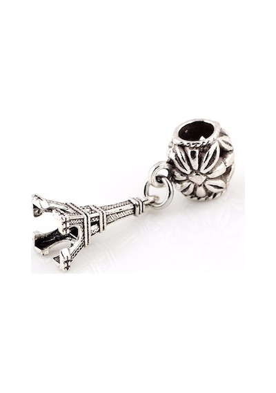 Worldshop Gümüş Eyfer Kulesi Charm Bileklik Uyumlu