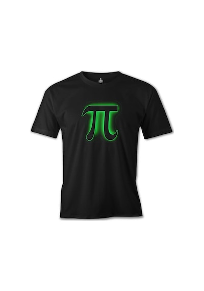 Matematik - Pi 10 Siyah Erkek Tshirt