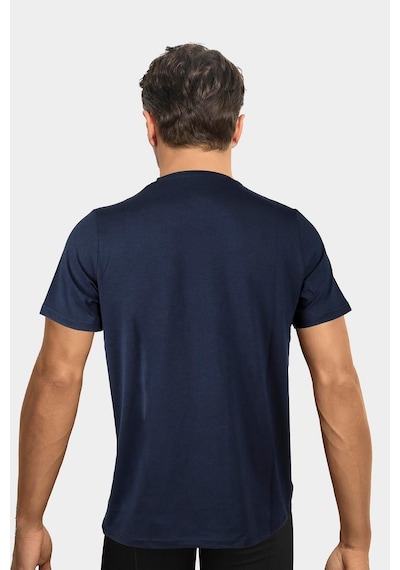 Jiber Erkek Bambu Terletmeyen Hafif Kumaş T-shirt Lacivert