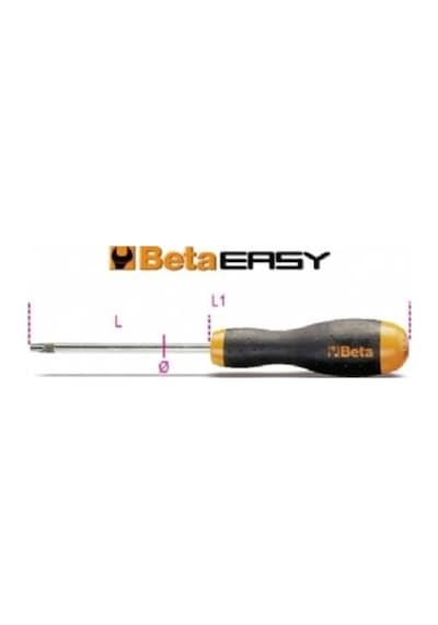 Delikli Torx Tornavida 1208ERtx 30 N113381