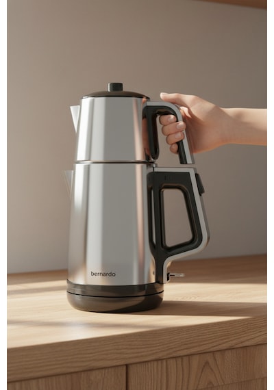 Bernardo Riva 1.7 L Çelik Çay Makinesi