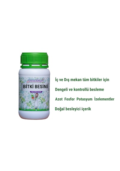 Doktor Bahçem Genel Bitki Besini 500 Ml İç Ve Dış Mekân Tüm Bitkiler İçin Genel Kullanım Bitki Besini 500 Ml