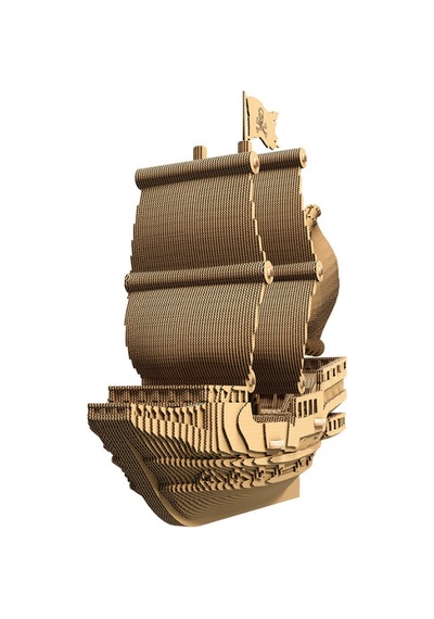 Cartonic 3d Puzzle - Pırate Shıp