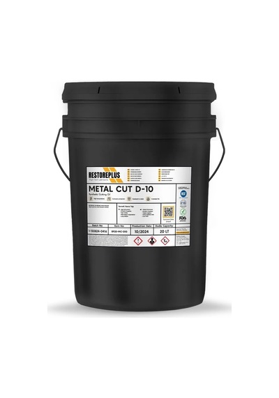 Restoreplus Metal Cut D-10 Sentetik Kesme Yağı 20 L