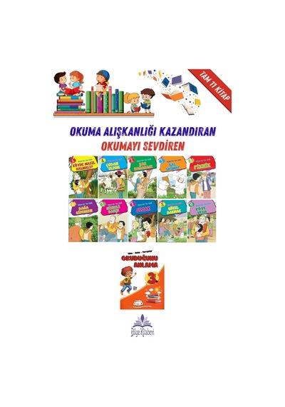 3. Sınıf Okuma Alışkanlığı Kazandıran Okumayı Sevdiren Tam 11 Kitap -15