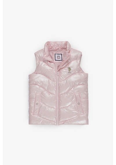 U.S. Polo Assn. U.s. Polo Assn. Kız Çocuk Açık Pembe Yelek Dokuma 50319252-vr078 Acık Pembe