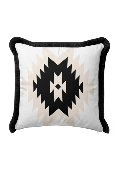 Etnik Geometrik Saçaklı Yastık Kılıfı - Bohem Siyah Krem Modern Püsküllü Kırlent Kılıfı Dumanlı Fırtına Mavisi Etnik Geometrik Saçaklı Yastık Kılıfı - Bohem Siyah Krem Modern Püsküllü Kırlent Kılıfı Dumanlı Fırtına Mavisi