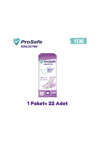 Prosafe Günlük Ped Uzun 22'li