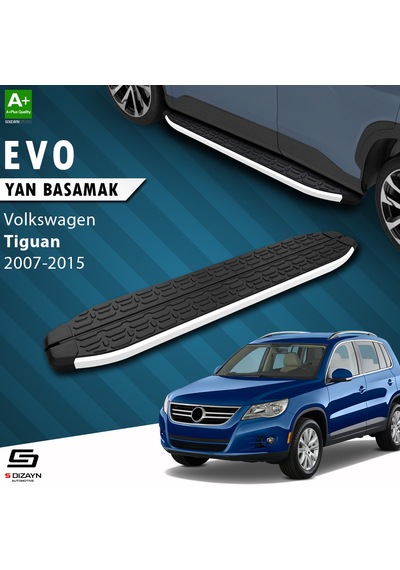S-dizayn Vw Tiguan Evo Aluminyum Yan Basamak 173 Cm 2007-2015