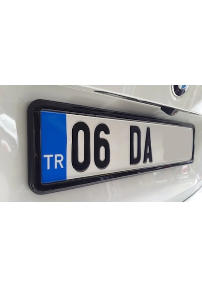 Araç Takmatik Plakalık Renkli 2 Adet Ön Arka Takım Halinde 411365240