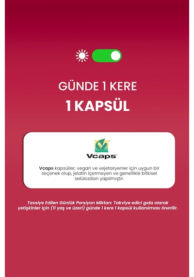 Erbatab Magnezyum Bisglisinat Sitrat Malat & Vitamin B2 B3 B6 3'lü Form 60 Kapsül