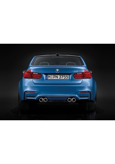 Bmw 4 Serisi F32 - F33 - F36 F82 - F83 M4 Siyah Logo