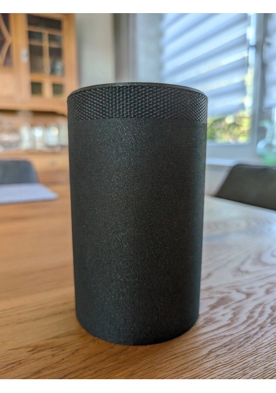 3d Baskı Vidalı Kapaklı Saklama Kavanozu Tırtıklı Kapaklı Dekoratif Mutfak Kuru Gıda Kabı 10x16 Cm Çok Renkli
