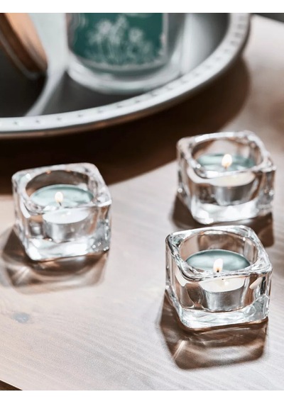 Ikea Bukettapel Ikea 30'lu Şişme Mum, Bergamot Ve Sedir 211871285 Gri