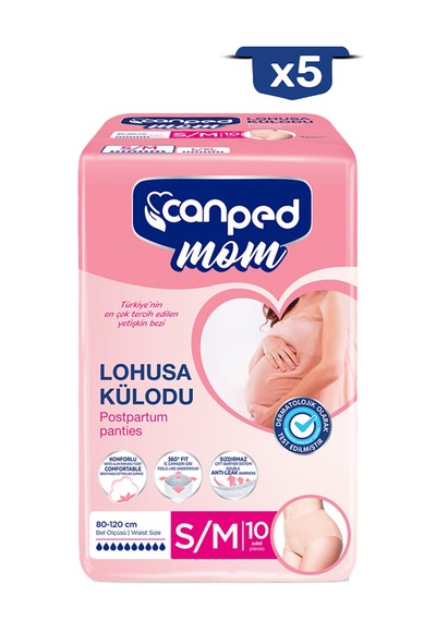 Canped Mom Lohusa Külodu S/m 5 Paket 50 Adet