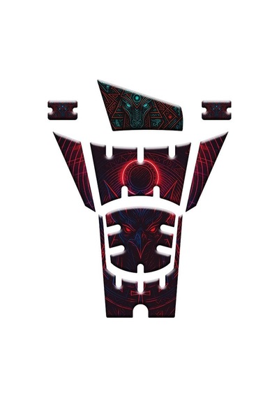 Gogo Tank Pad Set 011 Neon Egypt 8 Parça - Honda Pcx 2025