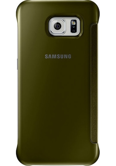 Galaxy S6 İle Uyumlu Clear View Cover Altın Ef-zg920bfegww