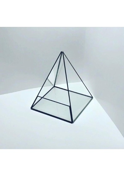 Dekoratif Cam Fanus - Geometrik Cam Fanus - Teraryum Cam Fanus (479509417)
