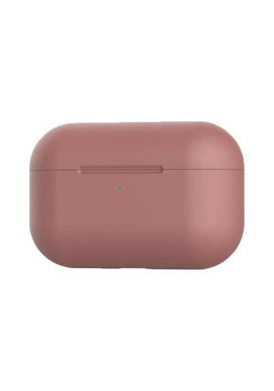 E2m Apple Uyumlu AirPods Pro 3 Kılıf Sense Silikon Gül Kurusu Gül Kurusu