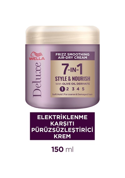 Wella Deluxe Elektriklenme Karşıtı Krem 150 Ml