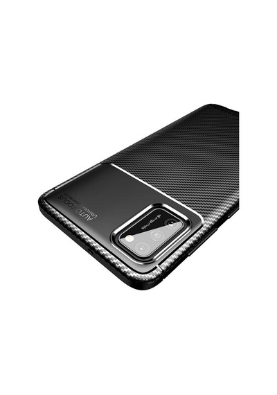 Samsung Uyumlu Galaxy A02s Kılıf Zore Negro Silikon Kapak Lacivert