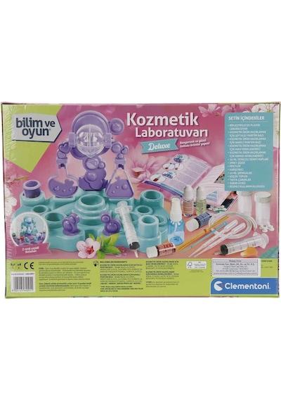 Clementoni Bilim Ve Oyun Kozmetik Laboratuvarı Deluxe