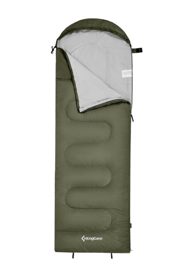 Kingcamp Oasis 250 Ultralight Uyku Tulumu Olive Sol F. Yeşil
