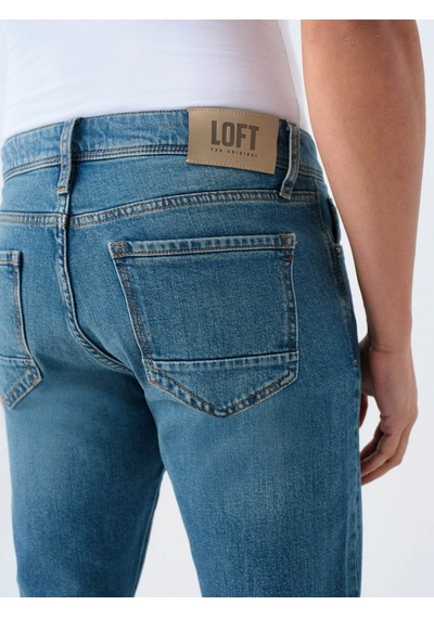 Loft Rıcardo Slim Fit Petrol Erkek Jean Pantolon Lf2038750 PETROL